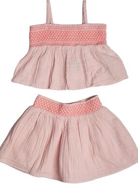 Baby GAP Pink Two-Piece Skirt Set